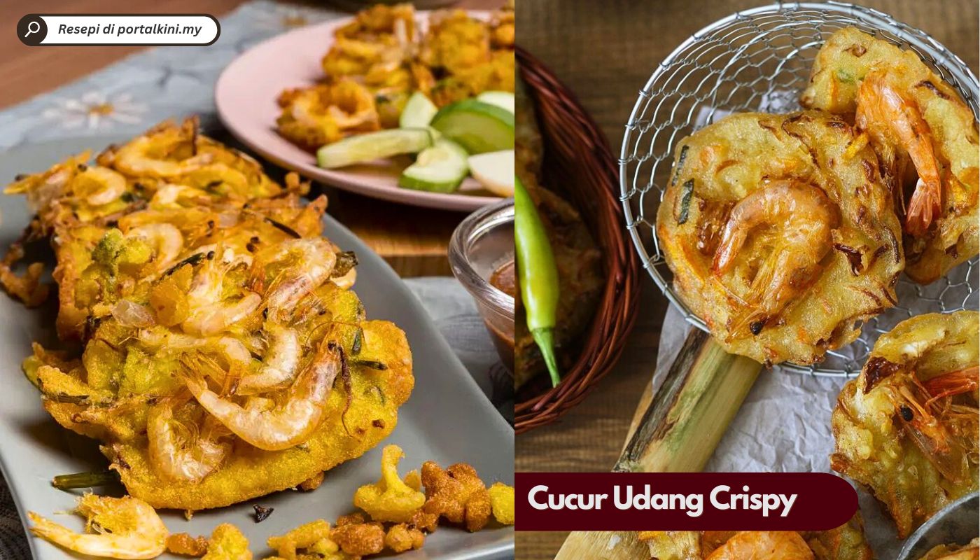 Resepi Cucur Udang Crispy