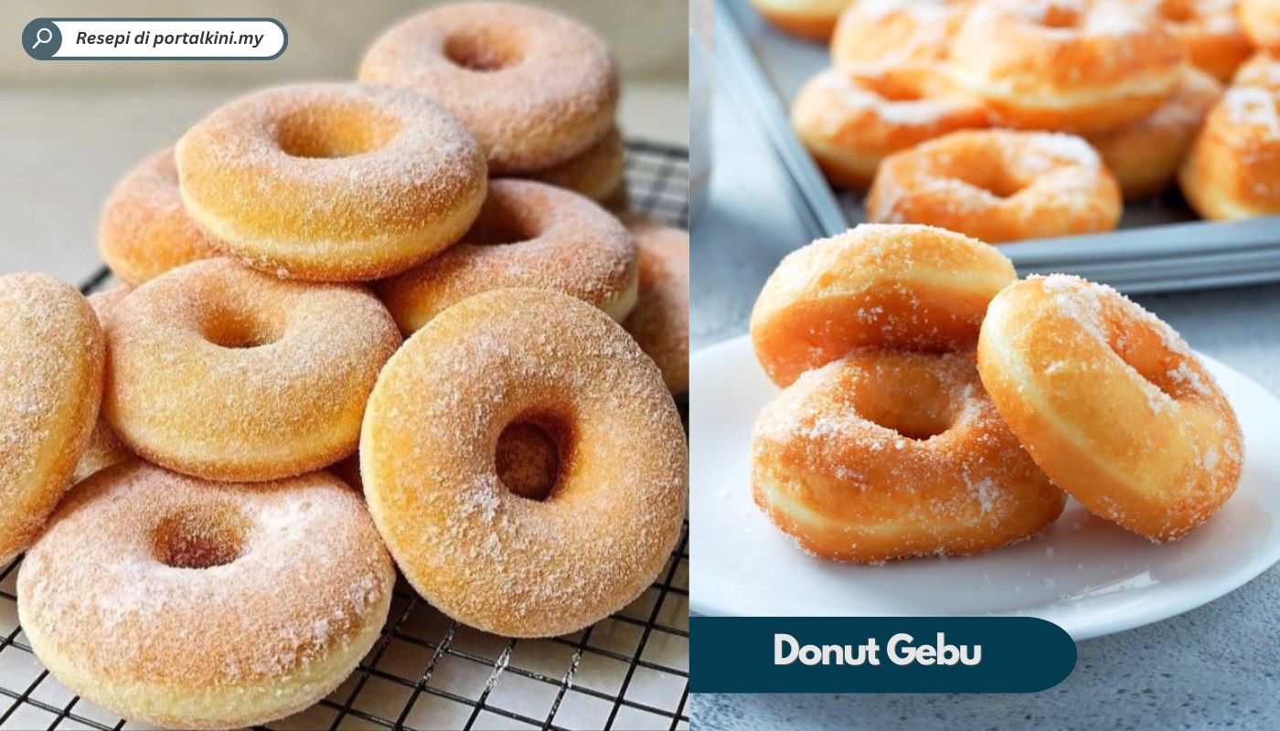 Resepi Donut Gebu